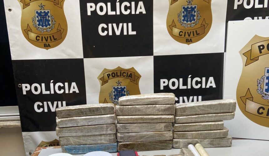 Policia Civil apreende drogas e munições em Eunápolis